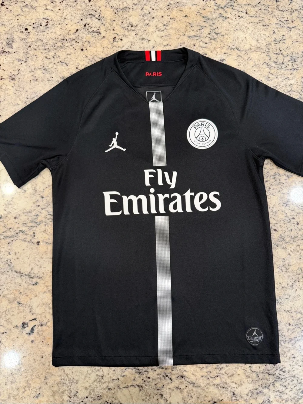 Paris Saint-Germain PSG x Jordan 2018/19 Third Jersey Men’s Medium Black
